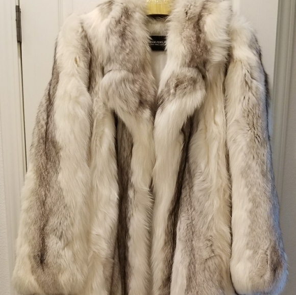 Genuine Fox fur coat-Floor Lenght